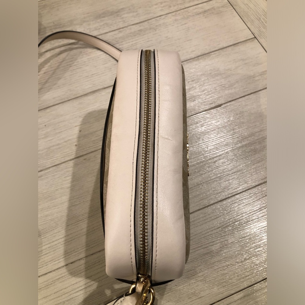 Coach Jamie Camera Crossbody CR135 Signature Canvas Light Khaki Chalk w/hangtag - Picture 9 of 14